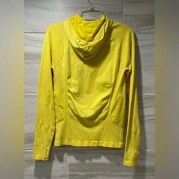 Athleta Yellow Hoodie Size Medium - Picture 2 of 8